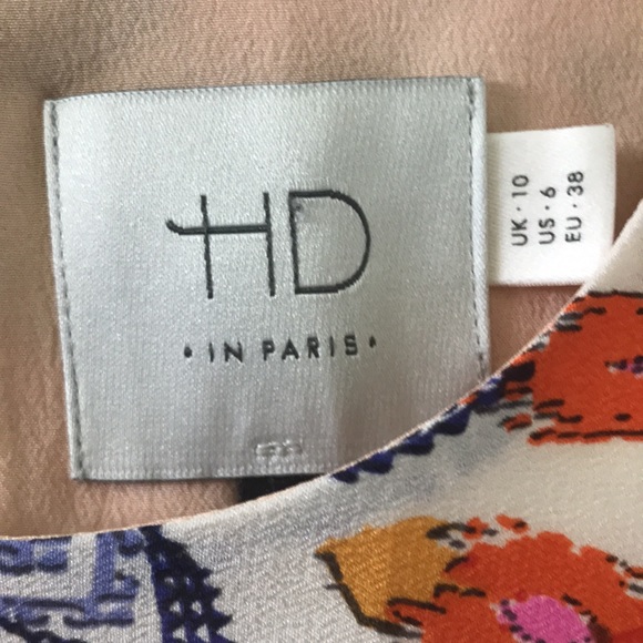 HD in Paris for Anthropologie Silk Midi Dress - 6 - Picture 3 of 5